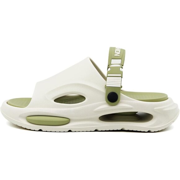 〽️Men\'s Slippers Slide Sandals White Green Back Strap Open Toe Ultra Comfy Shoes main image 7